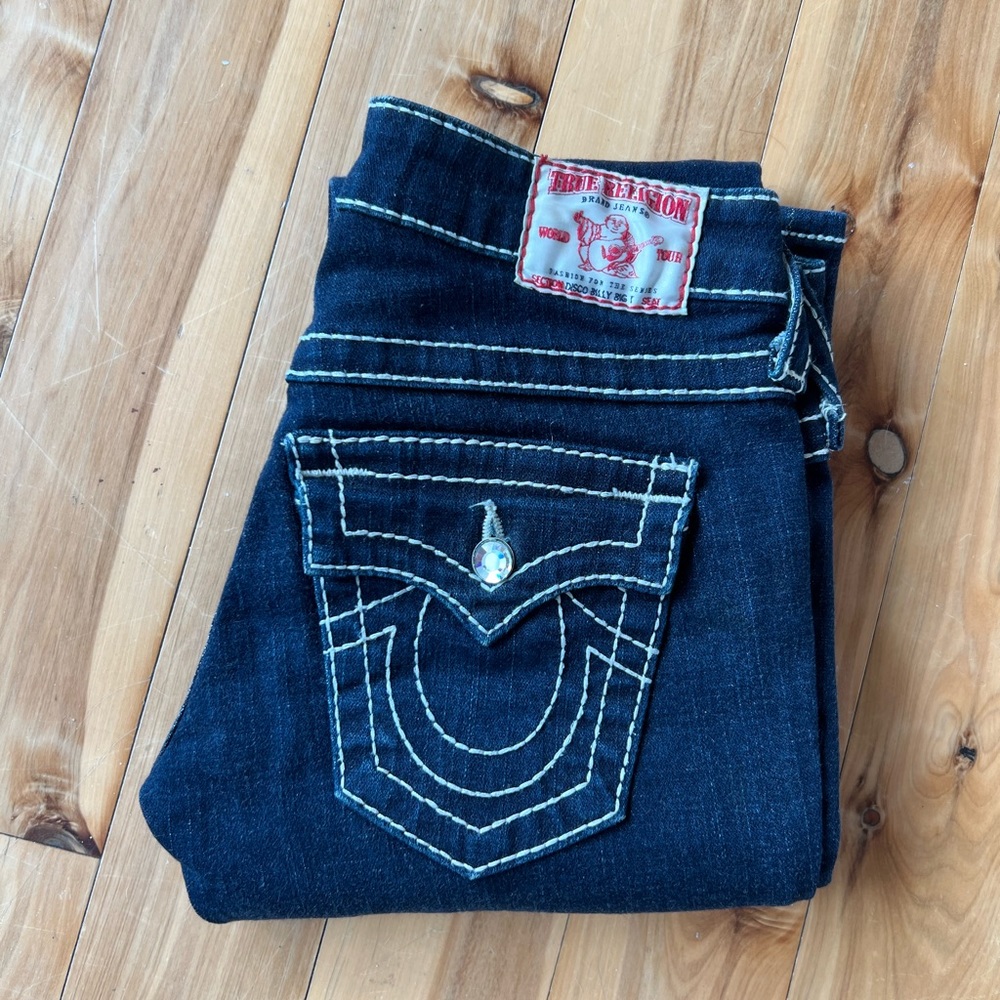 True Religion Jeans Disco Billy Big T Size 24